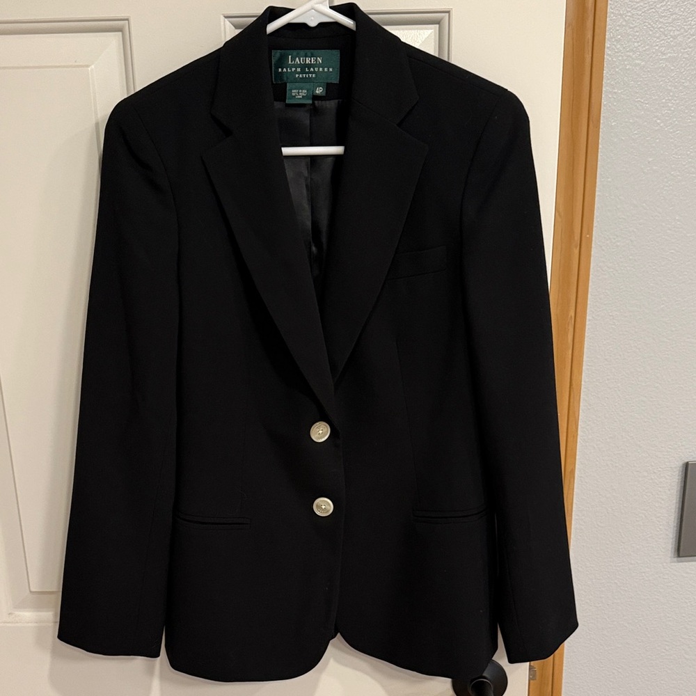 Ralph Lauren Blue Label Black Blazer